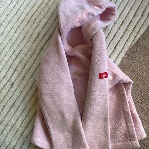 Soft Pink Hooded Kids Jacket